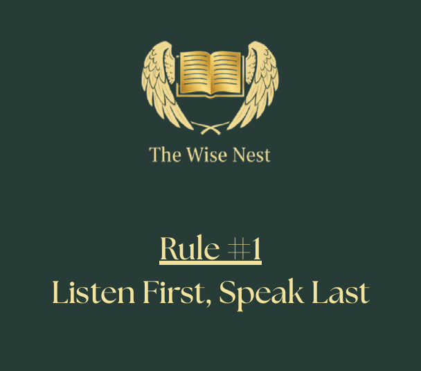 Rule #1 — Listen First, Speak Last free download